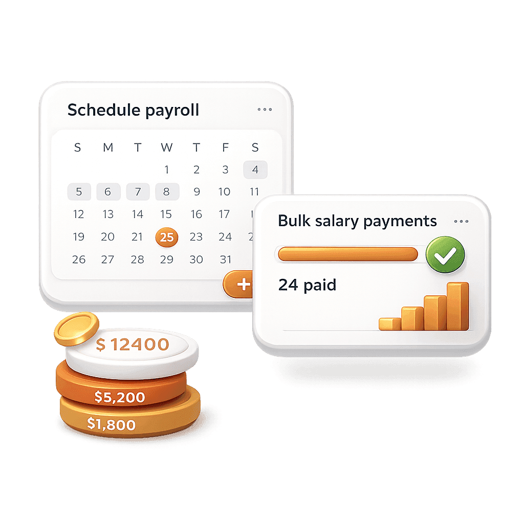 Pay Your Entire Team in Minutes