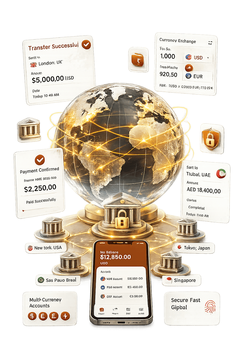 KitBank credit cards for global payments