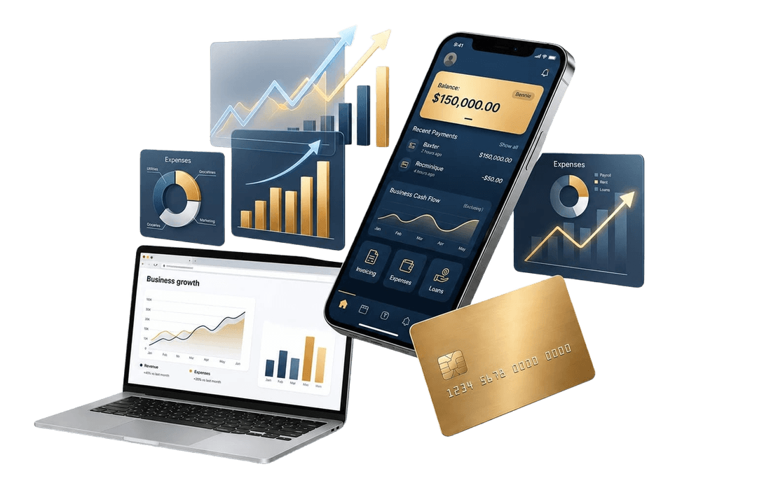 Business banking with KitBank