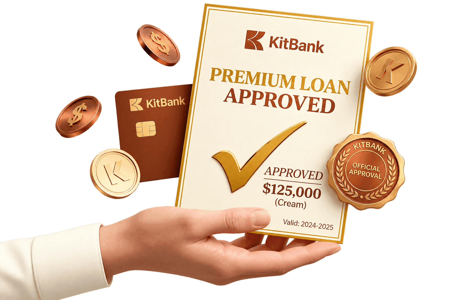Simple steps to get your KitBank loan